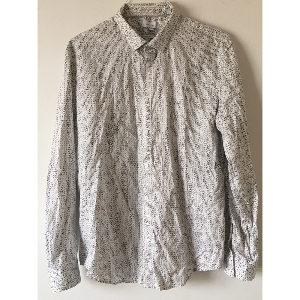 Calvin Klein mens slim fit shirt